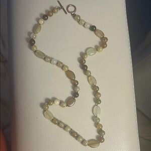 Elegant Multi-Color Agate Necklace